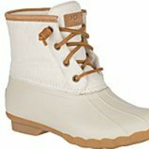 Sperry metallic duck boot